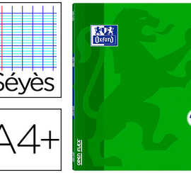 cahier-agraf-oxford-openflex-a4-24x32cm-96-pages-90g-s-y-s-coloris-vert