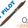 STYLO-BILLE PILOT G2 7 ÉCRITURE MOYENNE 0.4MM ENCRE GEL RÉTRACTABLE CORPS TRANSLUCIDE GRIP CAOUTCHOUC CARAMEL STYLO-BILLE PILOT G2 7 ÉCRITURE MOYENNE 0.4MM ENCRE GEL RÉTRACTABLE CORPS TRANSLUCIDE GRIP CAOUTCHOUC CARAMEL