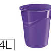 CORBEILLE À PAPIER CEP GLOSS POLYPROPYLÈNE OVALE 2 POIGNÉES 14L DIAMÈTRE SUP. 27CM INF. 19,5CM HAUTEUR 34CM VIOLET CORBEILLE À PAPIER CEP GLOSS POLYPROPYLÈNE OVALE 2 POIGNÉES 14L DIAMÈTRE SUP. 27CM INF. 19,5CM HAUTEUR 34CM VIOLET