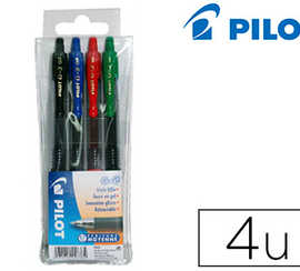 stylo-bille-pilot-g2-7-acritur-e-moyenne-0-4mm-encre-gel-rechargeable-corps-translucide-grip-caoutchouc-pochette-4-unita