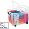 BOÎTE RANGEMENT CEP POLYPROPYL ENE COUVERCLE PAPILLON 48X38X37CM 4 ROULETTES COLORIS TRANSPARENT CONTENANCE 75L BOÎTE RANGEMENT CEP POLYPROPYL ENE COUVERCLE PAPILLON 48X38X37CM 4 ROULETTES COLORIS TRANSPARENT CONTENANCE 75L