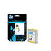 HP C9417A N°38 jaune avec encre Vivera HP C9417A N°38 jaune avec encre Vivera
