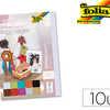 PAPIER PAILLETÉ FOLIA 170G/M2 24X34CM COLORIS ASSORTIS PAQUET 10 FEUILLES PAPIER PAILLETÉ FOLIA 170G/M2 24X34CM COLORIS ASSORTIS PAQUET 10 FEUILLES