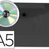 POCHETTE ENVELOPPE LIDERPAPEL POLYPROPYLENE 180 MICRONS A5 210X148MM 50F FERMETURE BOUTON RASISTANT TRANSPARENT NOIR POCHETTE ENVELOPPE LIDERPAPEL POLYPROPYLENE 180 MICRONS A5 210X148MM 50F FERMETURE BOUTON RASISTANT TRANSPARENT NOIR