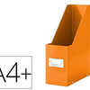 PORTE-REVUES LEITZ CLICK&STORE POLYPROPYLÈNE PLASTIFIE 103X330X253MM PORTE-ÉTIQUETTE COLORIS ORANGE PORTE-REVUES LEITZ CLICK&STORE POLYPROPYLÈNE PLASTIFIE 103X330X253MM PORTE-ÉTIQUETTE COLORIS ORANGE
