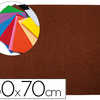 PLAQUE MOUSSE LIDERPAPEL TEXTURE SERVIETTE 50X70CM 60G/M2 ÉPAISSEUR 2MM UNICOLORE MARRON PLAQUE MOUSSE LIDERPAPEL TEXTURE SERVIETTE 50X70CM 60G/M2 ÉPAISSEUR 2MM UNICOLORE MARRON