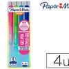 STYLO-BILLE PAPER MATE INKJOY GEL RATRACTABLE ACRITURE MOYENNE 0.7MM ENCRE DOUCE GRIP ASSORTIS FUN POCHETTE 4 UNITAS STYLO-BILLE PAPER MATE INKJOY GEL RATRACTABLE ACRITURE MOYENNE 0.7MM ENCRE DOUCE GRIP ASSORTIS FUN POCHETTE 4 UNITAS