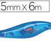 CORRECTEUR TIPP-EX EXACT LINER RECYCLA DAVIDOIR RUBAN 5MMX6M APPLICATION FRONTALE RAACRITURE IMMEDIATE CORRECTEUR TIPP-EX EXACT LINER RECYCLA DAVIDOIR RUBAN 5MMX6M APPLICATION FRONTALE RAACRITURE IMMEDIATE