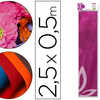 PAPIER CRÉPON LIDERPAPEL 34G/M 2 50CMX2.5M UNICOLORE ROSE MÉTALLISÉ PAPIER CRÉPON LIDERPAPEL 34G/M 2 50CMX2.5M UNICOLORE ROSE MÉTALLISÉ
