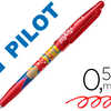 ROLLER PILOT FRIXION BALL MIKA ÉDITION LIMITÉE CHAMPIGNON ÉCRITURE MOYENNE 0.5MM ENCRE EFFAÇABLE GRIP COULEUR ROUGE