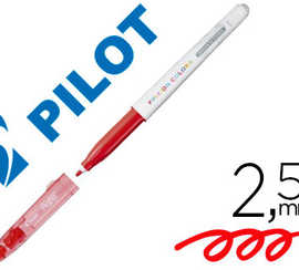 stylo-feutre-pilot-frixion-col-ors-dessin-effacable-pointe-fibre-rasistante-2-5mm-rouge