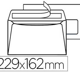 enveloppe-blanche-la-couronne-office-c5-162x229mm-80g-adhasive-fen-tre-45x100mm-ouverture-facile-bo-te-500-unitas