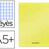 CAHIER PIQUA LIDERPAPEL COUVER TURE PLASTIQUE SOUPLE A5+ 17X22CM 90G 96 PAGES SAYES COLORIS JAUNE CAHIER PIQUA LIDERPAPEL COUVER TURE PLASTIQUE SOUPLE A5+ 17X22CM 90G 96 PAGES SAYES COLORIS JAUNE