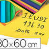 PAPIER AFFICHE MAILDOR 90G 80X 60CM COLORIS ASSORTIS STANDARDS ROULEAU 10F