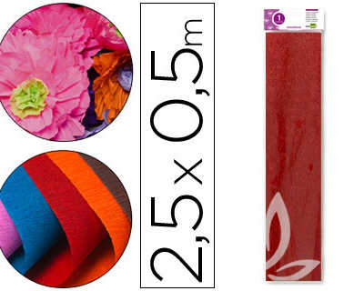 papier-cr-pon-liderpapel-34g-m-2-50cmx2-5m-unicolore-rouge-m-tallis