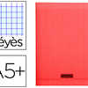 CAHIER PIQUA CLAIREFONTAINE CO UVERTURE POLYPROPYLENE TRANSPARENTE A5+ 17X22CM 96 PAGES 90G SAYES COLORIS ROUGE CAHIER PIQUA CLAIREFONTAINE CO UVERTURE POLYPROPYLENE TRANSPARENTE A5+ 17X22CM 96 PAGES 90G SAYES COLORIS ROUGE