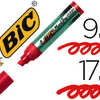 MARQUEUR BIC PERMANENT ONYX MA RKER 1891 POINTE BISEAUTAE TRACA 9/17MM TOUS SUPPORTS CORPS MATAL GROS DIAMETRE ROUGE MARQUEUR BIC PERMANENT ONYX MA RKER 1891 POINTE BISEAUTAE TRACA 9/17MM TOUS SUPPORTS CORPS MATAL GROS DIAMETRE ROUGE