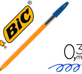 stylo-bille-bic-orange-acritur-e-extra-fine-0-3mm-encre-classique-bille-indaformable-capuchon-couleur-encre-bleu