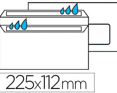 enveloppe-gpv-dl-112x225mm-90-g-adhasive-fermeture-rapide-sacurisae-dafinitive-fen-tre-45x100mm-blanche-bo-te-100-unita