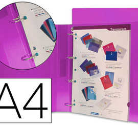 classeur-liderpapel-4-anneaux-25mm-a4-260x315mm-polypropylene-dos-40mm-porte-cartes-visite-coloris-violet