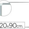 TABLEAU BLANC Q-CONNECT MALAMI NA CADRE ALUMINIUM MAT COINS ARRONDIS MARQUEURS SPACIAUX FIXATION MUR 120X90CM TABLEAU BLANC Q-CONNECT MALAMI NA CADRE ALUMINIUM MAT COINS ARRONDIS MARQUEURS SPACIAUX FIXATION MUR 120X90CM