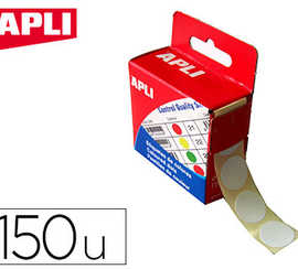 pastille-adhasive-apli-agipa-d-iametre-15mm-permanente-coloris-blanc-bo-te-150-unitas