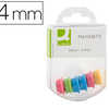 AIMANT Q-CONNECT DIAMETRE 24MM AFFICHAGE SIGNALISATION TOUTES SURFACES MATALLIQUES COLORIS ASSORTIS BOÎTE 6 UNITAS AIMANT Q-CONNECT DIAMETRE 24MM AFFICHAGE SIGNALISATION TOUTES SURFACES MATALLIQUES COLORIS ASSORTIS BOÎTE 6 UNITAS