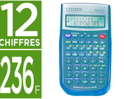 calculatrice-citizen-scientifique-sr-270n-12-chiffres-236-fonctions-couvercle-rigide-fonctions-maths-touche-random-piles