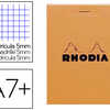 BLOC BUREAU RHODIA A7+ PAPIER VALIN SURFIN COUVERTURE ENDUITE ENVELOPPANTE 85X120MM 80F DATACHABLES 80G 5X5MM ORANGE BLOC BUREAU RHODIA A7+ PAPIER VALIN SURFIN COUVERTURE ENDUITE ENVELOPPANTE 85X120MM 80F DATACHABLES 80G 5X5MM ORANGE