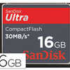 CARTE MÉMOIRE SANDISK CF ULTRA II 16GB COMPACT FLASH