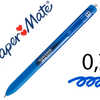 STYLO-BILLE PAPER MATE INKJOY GEL RATRACTABLE ACRITURE MOYENNE 0.3MM ENCRE DOUCE GRIP COLORIS BLEU STYLO-BILLE PAPER MATE INKJOY GEL RATRACTABLE ACRITURE MOYENNE 0.3MM ENCRE DOUCE GRIP COLORIS BLEU