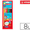 CRAYON COULEUR STABILO JUMBO H EXAGONAL MINE EXTRA LARGE 5MM ATUI 8 UNITAS + TAILLE-CRAYON CRAYON COULEUR STABILO JUMBO H EXAGONAL MINE EXTRA LARGE 5MM ATUI 8 UNITAS + TAILLE-CRAYON