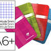 CARNET PIQUA CLAIREFONTAINE PA PIER VALIN VELOUTA COUVERTURE PELLICULAE LAVABLE 11X17CM 96 PAGES 90G 5X5MM