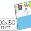 CARTE OXFORD VÉLIN 100X150MM 2 40G COLORIS BLEU LAGON ÉTUI 25U CARTE OXFORD VÉLIN 100X150MM 2 40G COLORIS BLEU LAGON ÉTUI 25U