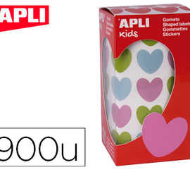 gommette-apli-kids-motif-coeur-20x18mm-multicolore-rouleau-30-feuilles-bo-te-900-unit-s