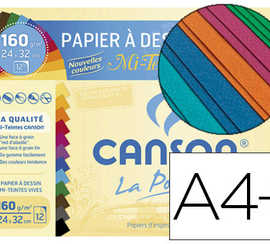 papier-dessin-canson-mi-teinte-s-160g-a4-coloris-vifs-pochette-12f