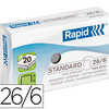 AGRAFE RAPID STANDARD 26/6 CUI VRAE BOÎTE 5000 UNITAS AGRAFE RAPID STANDARD 26/6 CUI VRAE BOÎTE 5000 UNITAS