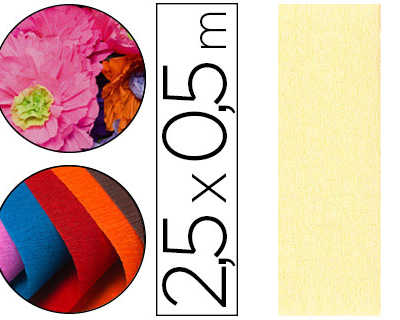 papier-crapon-clairefontaine-d-ensita-cr-page-60-40g-m2-50cmx2-5m-unicolore-jaune-paille-pochette-10f