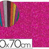 PLAQUE MOUSSE LIDERPAPEL PAILLETÉE 50X70CM 60G/M2 ÉPAISSEUR 2MM UNICOLORE ROSE PLAQUE MOUSSE LIDERPAPEL PAILLETÉE 50X70CM 60G/M2 ÉPAISSEUR 2MM UNICOLORE ROSE