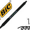 STYLO-BILLE BIC SOFT FEEL POINTE MOYENNE 1MM RÉTRACTABLE CLIP GRIP CORPS CAOUTCHOUC COULEUR NOIR STYLO-BILLE BIC SOFT FEEL POINTE MOYENNE 1MM RÉTRACTABLE CLIP GRIP CORPS CAOUTCHOUC COULEUR NOIR