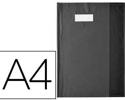 protege-cahier-elba-styl-sms-p-vc-opaque-12-100e-sans-phtalates-porte-atiquette-et-atiquette-a4-210x297mm-noir