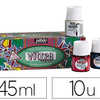 PEINTURE VERRE PÉBÉO VITREA 16 0 BRILLANTE RÉSISTANT LAVE-VAISSELLE COLORIS ASSORTIS BOÎTE 10 FLACONS 45ML PEINTURE VERRE PÉBÉO VITREA 16 0 BRILLANTE RÉSISTANT LAVE-VAISSELLE COLORIS ASSORTIS BOÎTE 10 FLACONS 45ML
