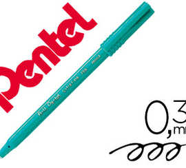 feutre-roller-ball-pentel-r56-bille-pointe-plastique-acriture-fine-0-3mm-coloris-noir