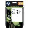 HP 711 80ml Black Ink Crtg 2-Pack(U) HP 711 80ml Black Ink Crtg 2-Pack(U)