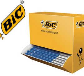 stylo-bille-bic-m10-clic-criture-moyenne-0-5mm-r-tractable-c-t-stylo-couleur-bleu-pack-conomique-100-unit-s