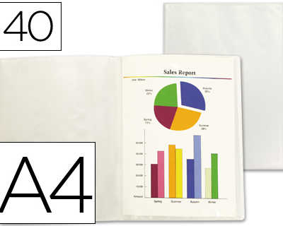 protege-documents-liderpapel-p-olypropylene-couverture-flexible-40-pochettes-fixes-a4-210x297mm-frosty-transparent