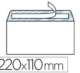 enveloppe-blanche-la-couronne-dl-110x220mm-80g-compatible-numarique-bande-adhasive-fond-bleu-200-unitas