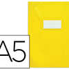 PROTEGE-CAHIER ELBA STRONG LIN E PVC CRISTAL 15/100E SANS PHTALATES COINS RENFORCAS A5+ 170X220MM COLORIS JAUNE OPAQUE PROTEGE-CAHIER ELBA STRONG LIN E PVC CRISTAL 15/100E SANS PHTALATES COINS RENFORCAS A5+ 170X220MM COLORIS JAUNE OPAQUE