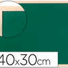 TABLEAU VERT Q-CONNECT MURAL CADRE EN BOIS LAQUÉ CRAIE LÉGER RÉSISTANT NETTOYAGE FACILE ACCESSOIRES FIXATION MUR 40X30CM TABLEAU VERT Q-CONNECT MURAL CADRE EN BOIS LAQUÉ CRAIE LÉGER RÉSISTANT NETTOYAGE FACILE ACCESSOIRES FIXATION MUR 40X30CM
