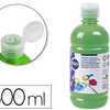 GOUACHE SCOLAIRE LIDERPAPEL LIQUIDE LAVABLE FERMETURE SÉCURITÉ BRILLANTE COLORIS VERT FLACON 500ML GOUACHE SCOLAIRE LIDERPAPEL LIQUIDE LAVABLE FERMETURE SÉCURITÉ BRILLANTE COLORIS VERT FLACON 500ML